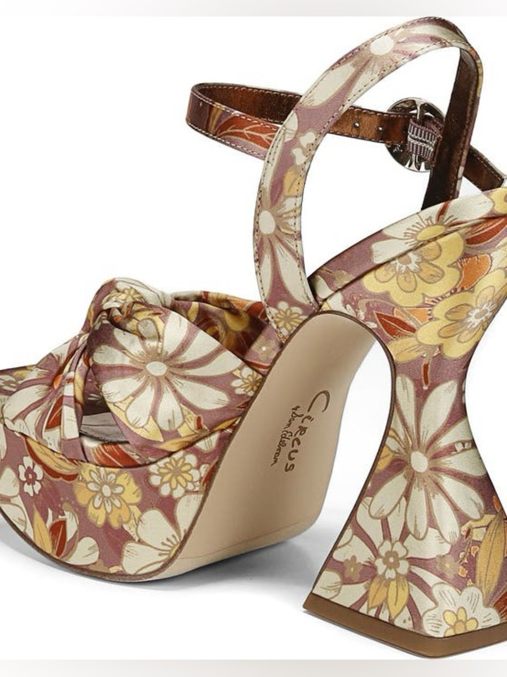 NWOB $89 Circus by Sam Edelman Audrea fabric platform - Picture 3 of 5